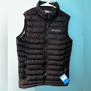 Columbia Black Quilted Vest thermal